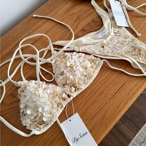 By Sena Sequin Bikini Set